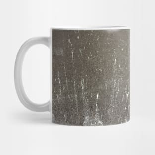 White paint splattered Mug